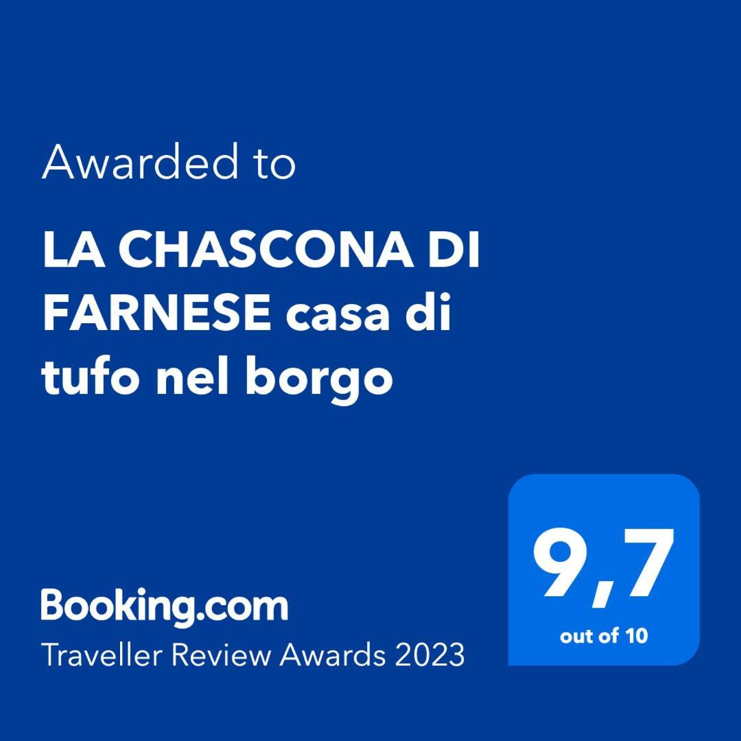 La Chascona Di Farnese Casa Di Tufo Nel Borgo Apartment Ngoại thất bức ảnh
