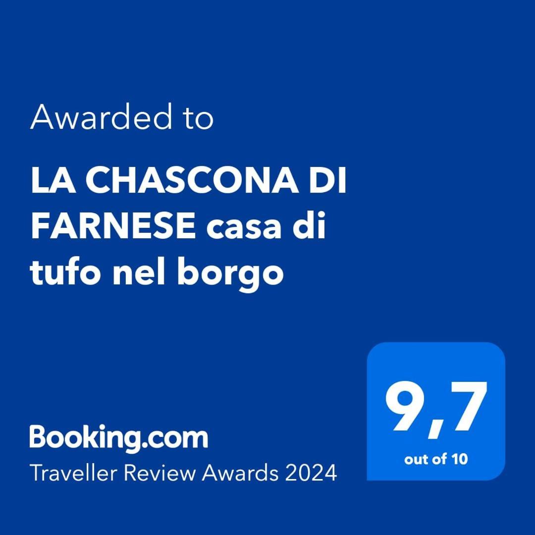 La Chascona Di Farnese Casa Di Tufo Nel Borgo Apartment Ngoại thất bức ảnh
